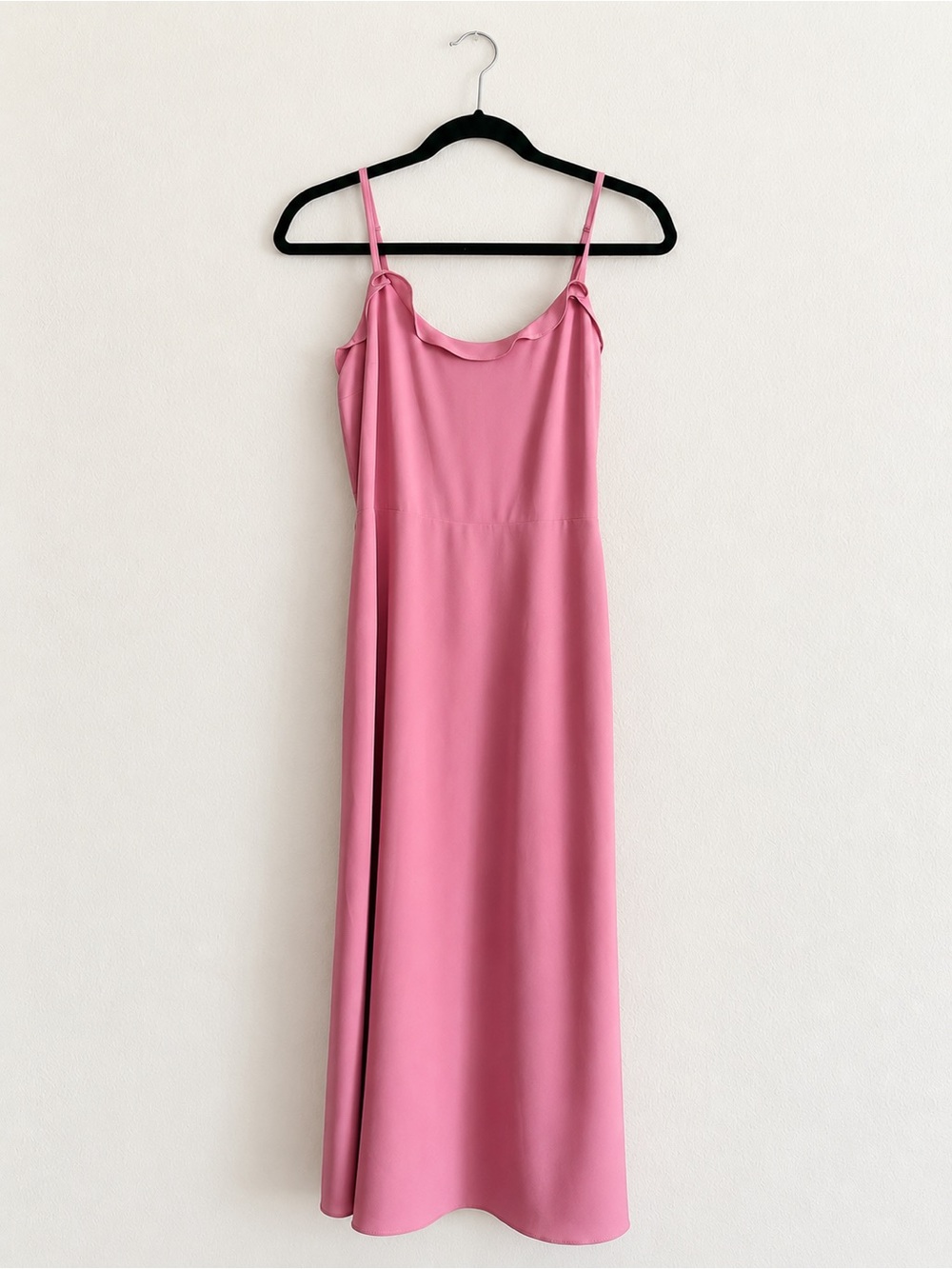 ARITZIA Wilfred Phomene Midi Dress in Wild Pink Rose Sauvage. Size 4. NWT